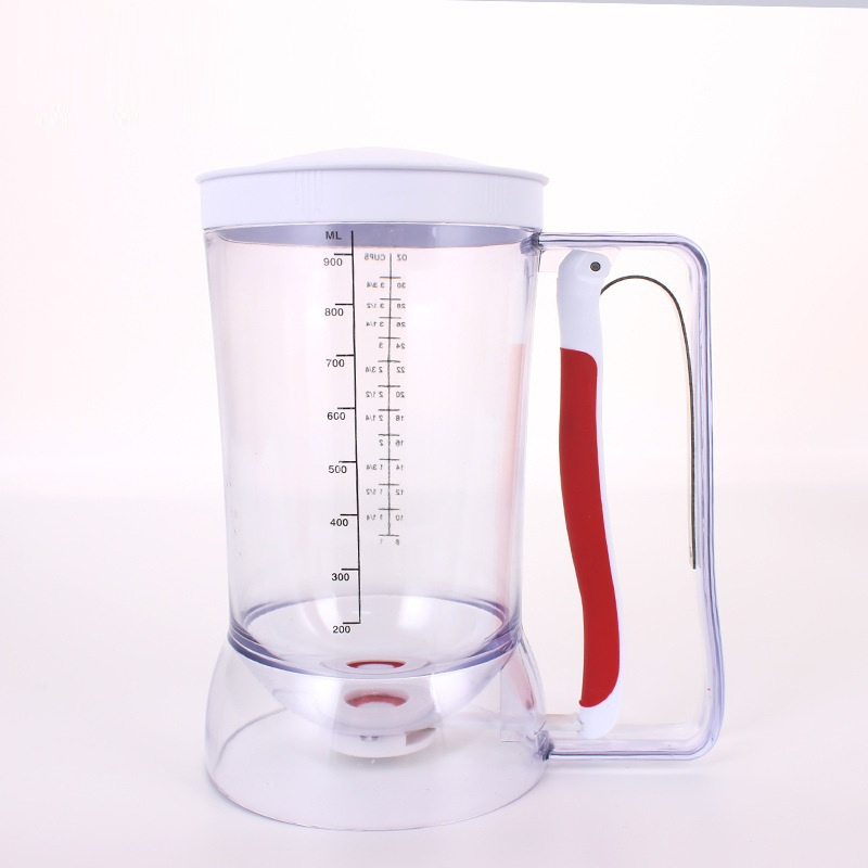 Batter Flour Paste Dispenser For Cupcake Cookie Cake Muffins Measuring Cup Cream Speratator Pancake Batter Dispensers