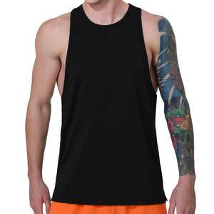 2024 Gym Male Custom Fitness Tank Tops For Men Quick Dry Vest Wholesale Running Clothes Outdoor Sports 100 Polyester Tank Top