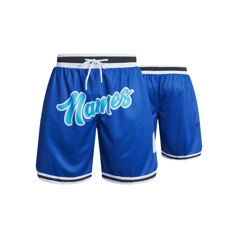 Wholesale High Quality Street Wear Plus Size Custom Logo Mesh Shorts Casual Embroidered Gym Men Mesh Basketball Shorts For Men