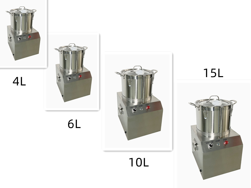 Food Processor Blender 3L 6L 10L 15L Electric Commercial Meat Grinding Machine High Speed Veggie Chopper