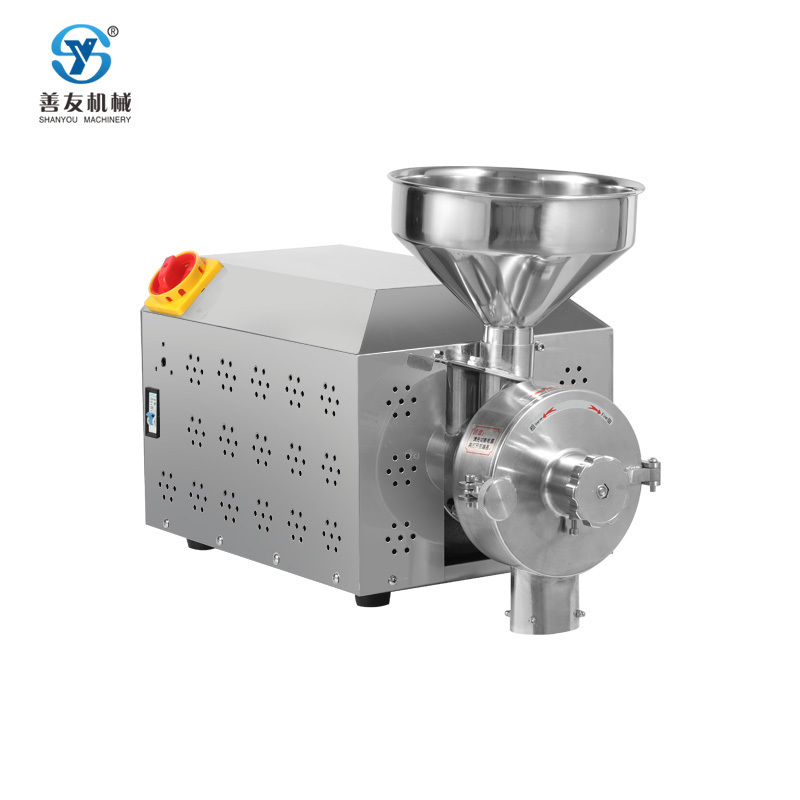 Shanyou 4KW Electric Grain Mill Grain Wheat Grinder Mill Grind Flour Mill Machine for Commercial and Professional Use