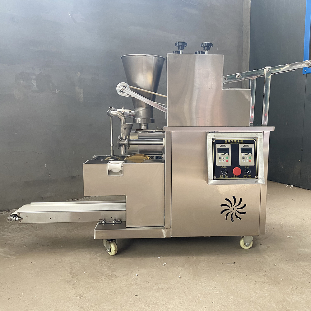 Automatic dumpling maker samosa perogie big empanada machine 800kw dumpling wrapper machine dumpling machine