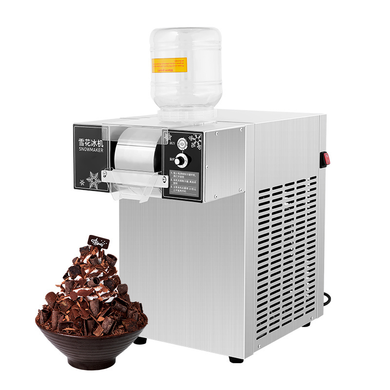 Automatically  Milk Snowflake Ice Maker Shaver Bingsu Machine Ice Crusher Electric Snow Ice Cream Machine