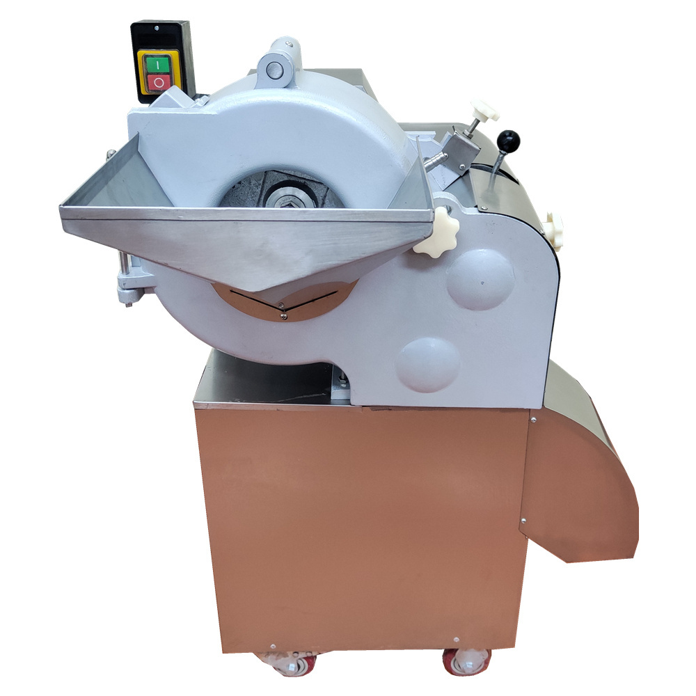 Commercial 600-1000kg/h Electric Carrot Dicer Vegetable Cutter Dicing Machine Potato Slicer Lotus Root Shredder for Restaurant