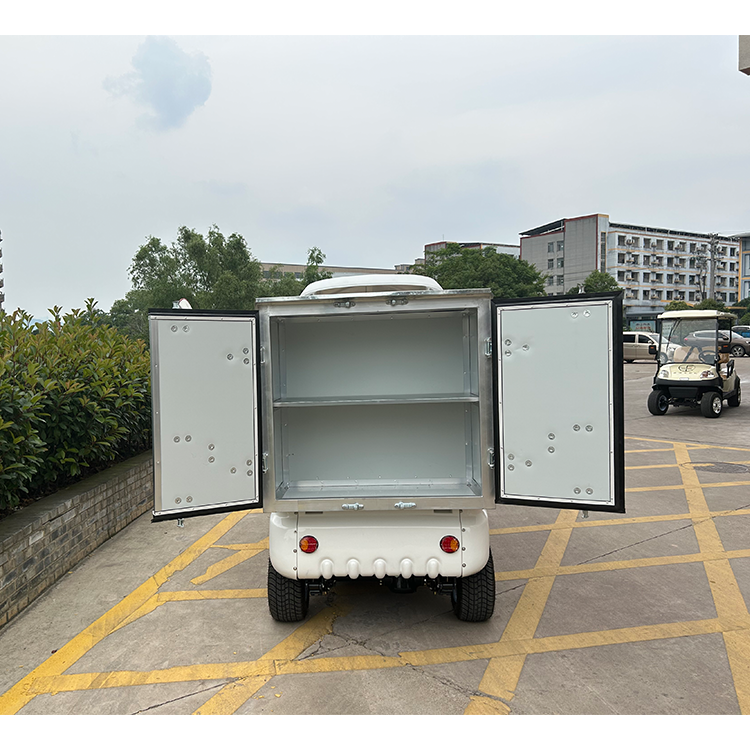 Best Selling Electric Food Delivery Room Service Resort Golf Cart Housekeeping Electric Golf Cart