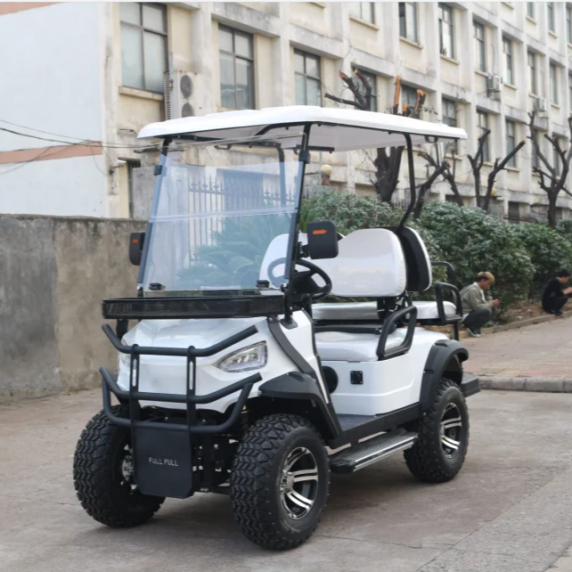 New Arrival 2024 Utility Electric Golf Carts 4 Seater Wholesale Electric Golf Car Guggy for Sale CE 220V Price of Chinese Cars