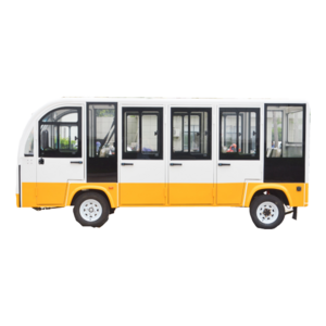 Vehicle Luxury Electric Mini Sightseeing Bus 11 Seats Low Speed Electric Sightseeing Car Vehicle