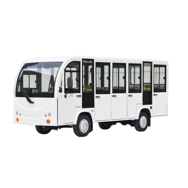 7.5kw Ac Motor 14 Seats Tourist Electric Sightseeing Car Bus For Outdoor Playground