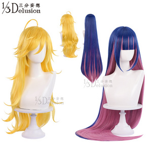 IN STOCK Stocking/Panty Anarchy Cosplay wigs Anime Panty & Stocking with Garterbelt Christmas Halloween party women hair wigs