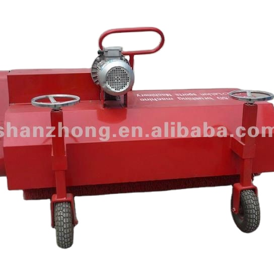 Electric power Artificial Grass Field Soccer court installation equipment Artificial Turf Combing brush machine