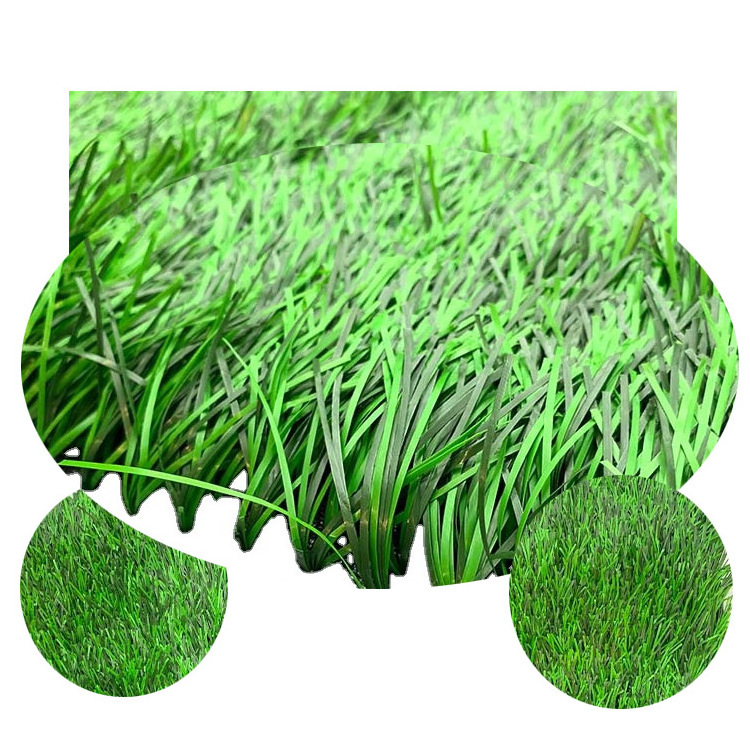 Professional grass supplier 50 60 mm high grass soccer field green artificial turf grass for football field