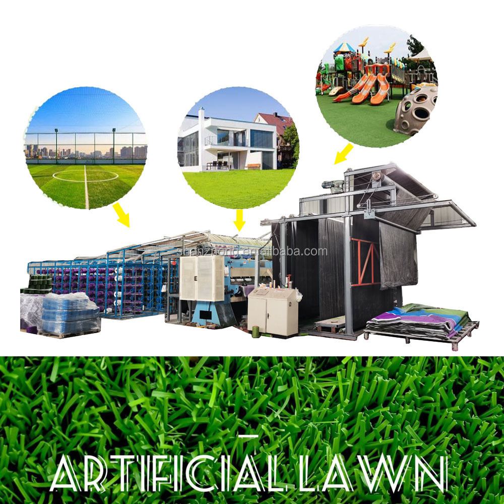 Perfect Performance China Factory Producing Artificial Sports Grass Lawn Making Machine Equipment