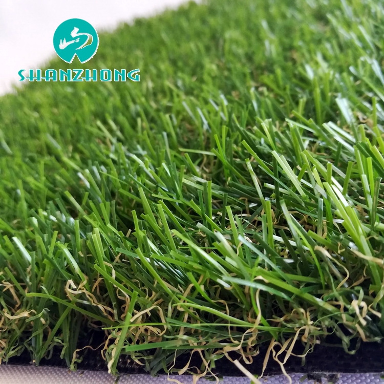 synthetic curled artificial grass for leisure decoration grass carpet artificial grass flooring mat