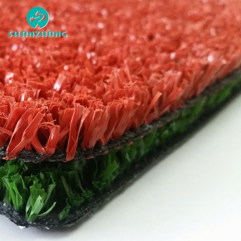 Polypropylene Fibrillated fiber Artificial Grass used for Tennis Court Turf Tennis Sports field