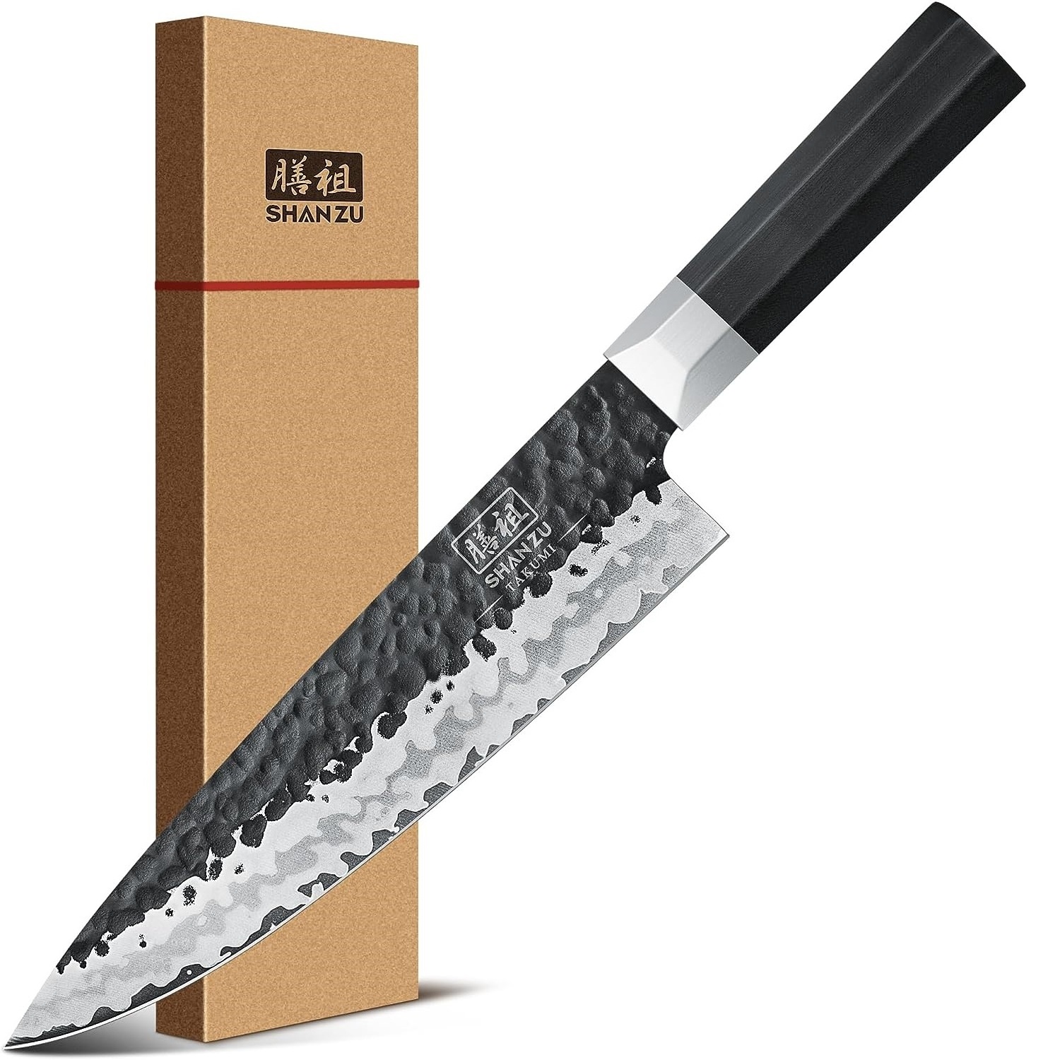 Japanese Chef Knife 8 Inch 7 Layers 9CR18MOV High Carbon Steel Professional Kitchen Super Sharp Gyuto Utility Knife G10 Handle