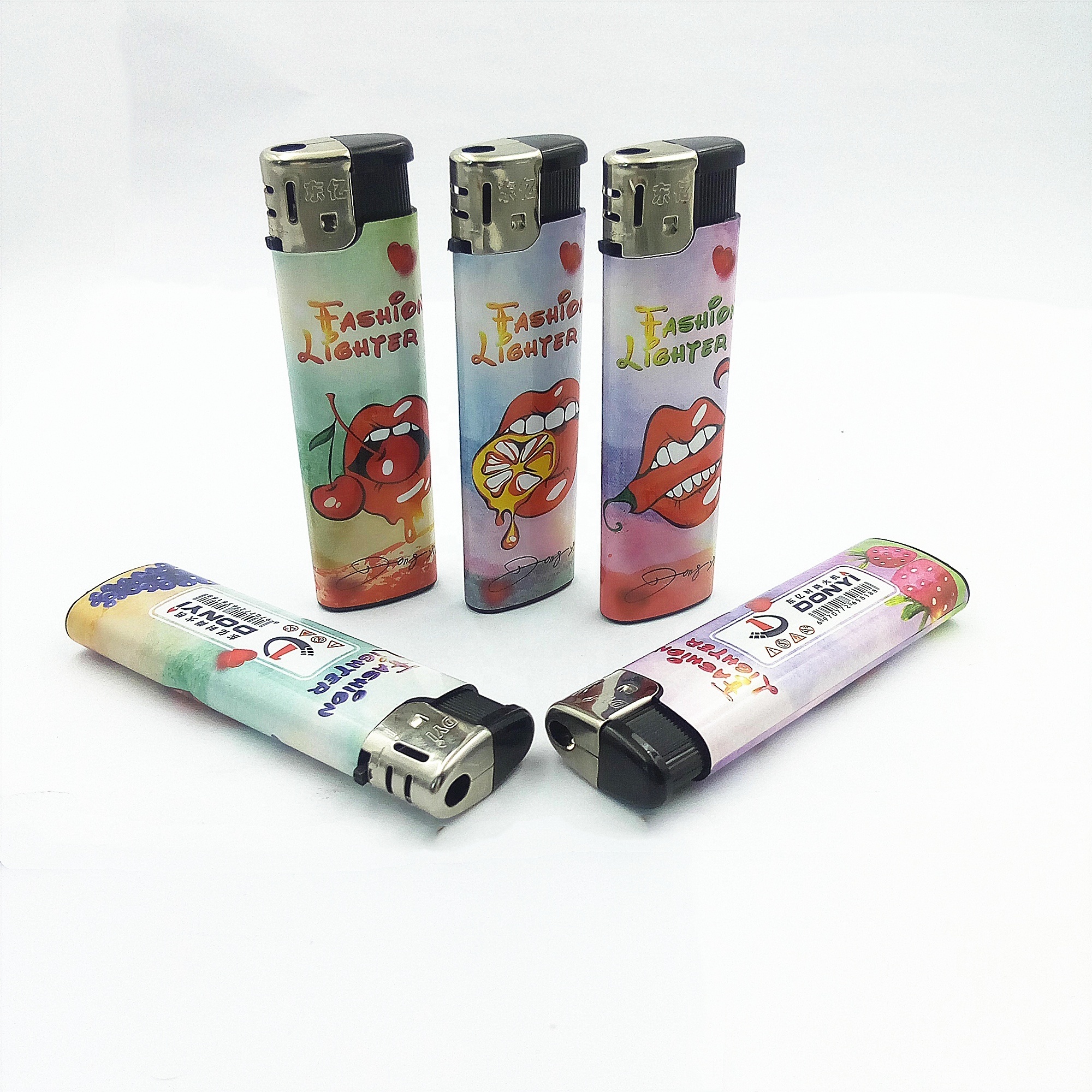 Dongyi Fashion Hot Sale High Quality CR EU Standard Plastic Electric  lighter -DY 818