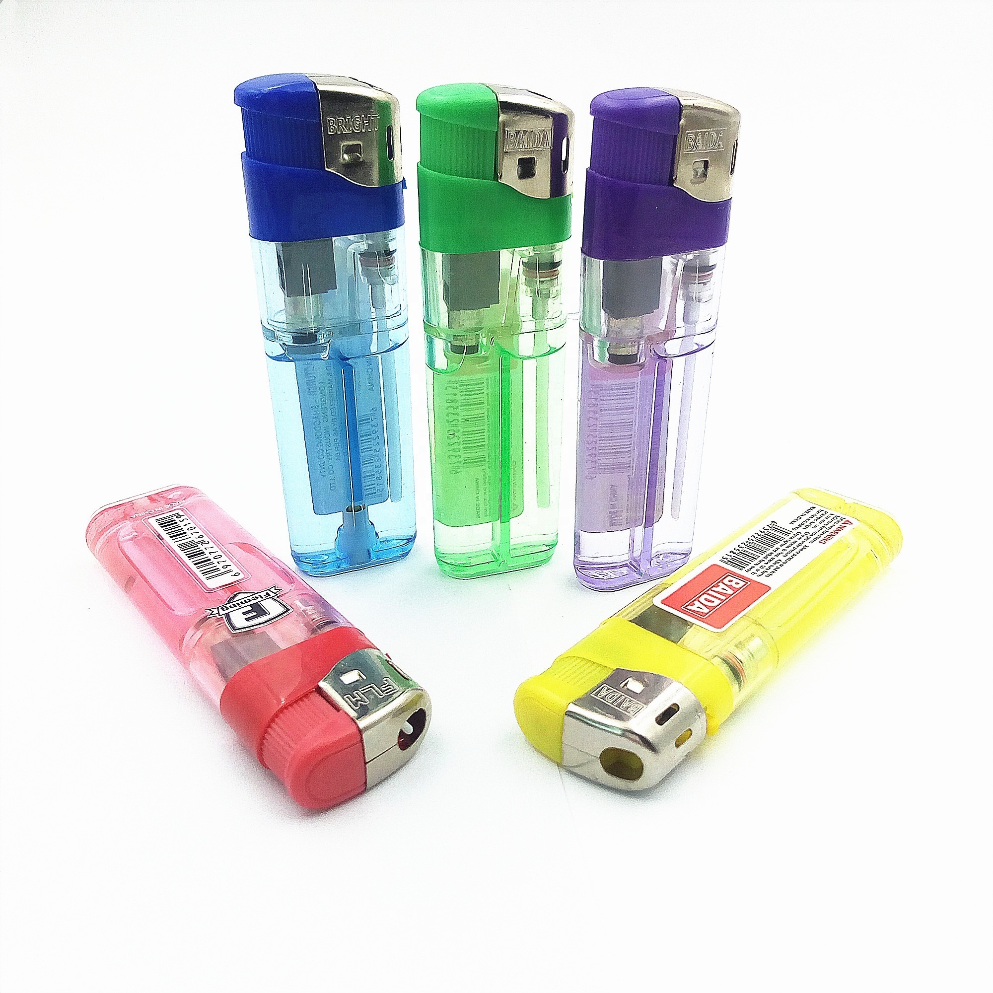 Top 20 sale  High Quality  Dongyi Plastic Electric  lighter Length 81.7mm -DY 307