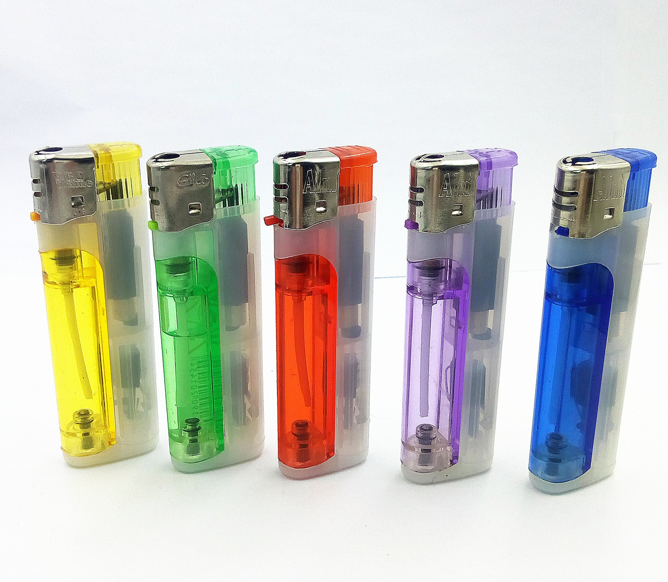 Dy-039 LED Fancy Custom Lighter Electric Piezo Lighter Gas Lighter