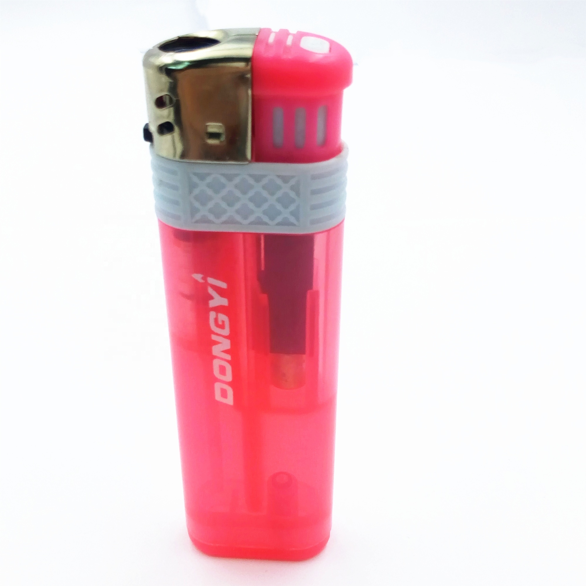 Dongyi  2019 Hot Sale Electronic Plastic Windproof  CR  EUR Standard  lighter Length 78mm - DY-F016