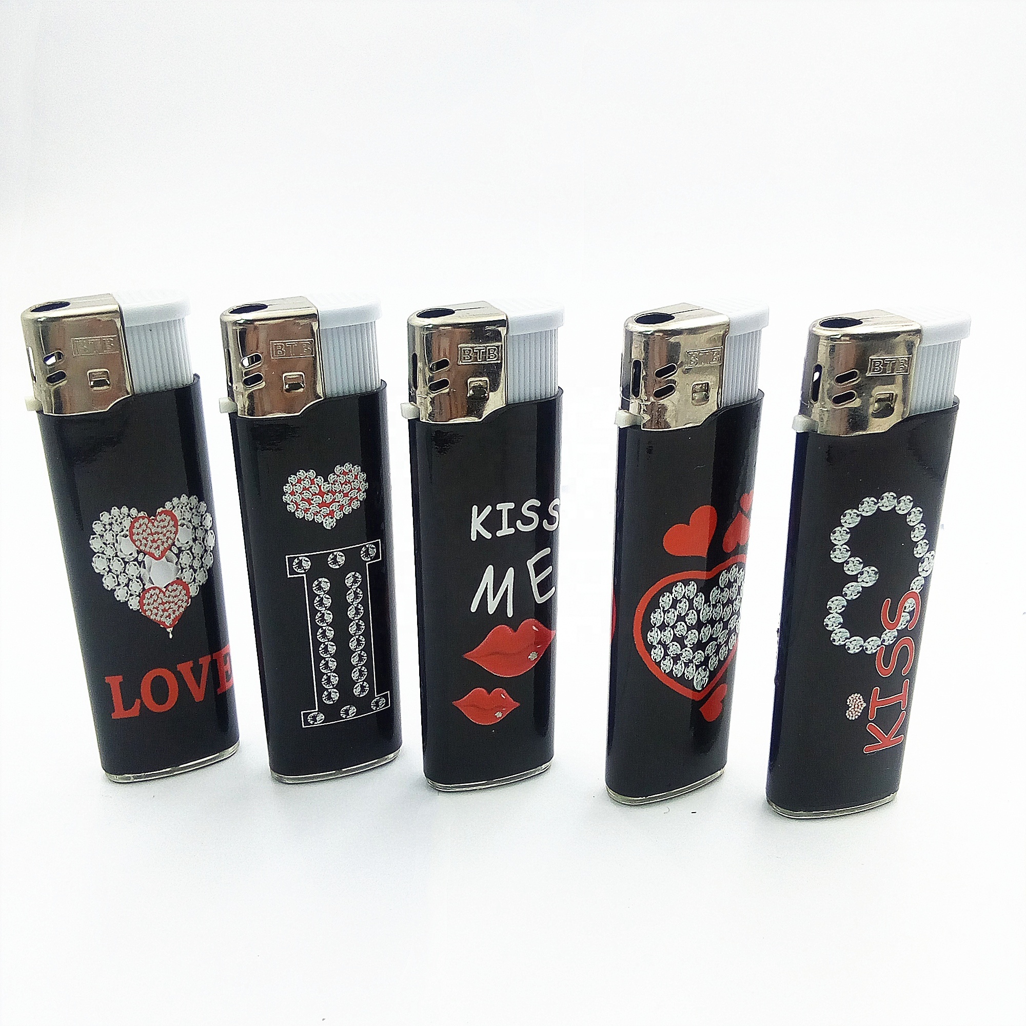 Cheapest refill butane gas plastic electric lighter for cigarette