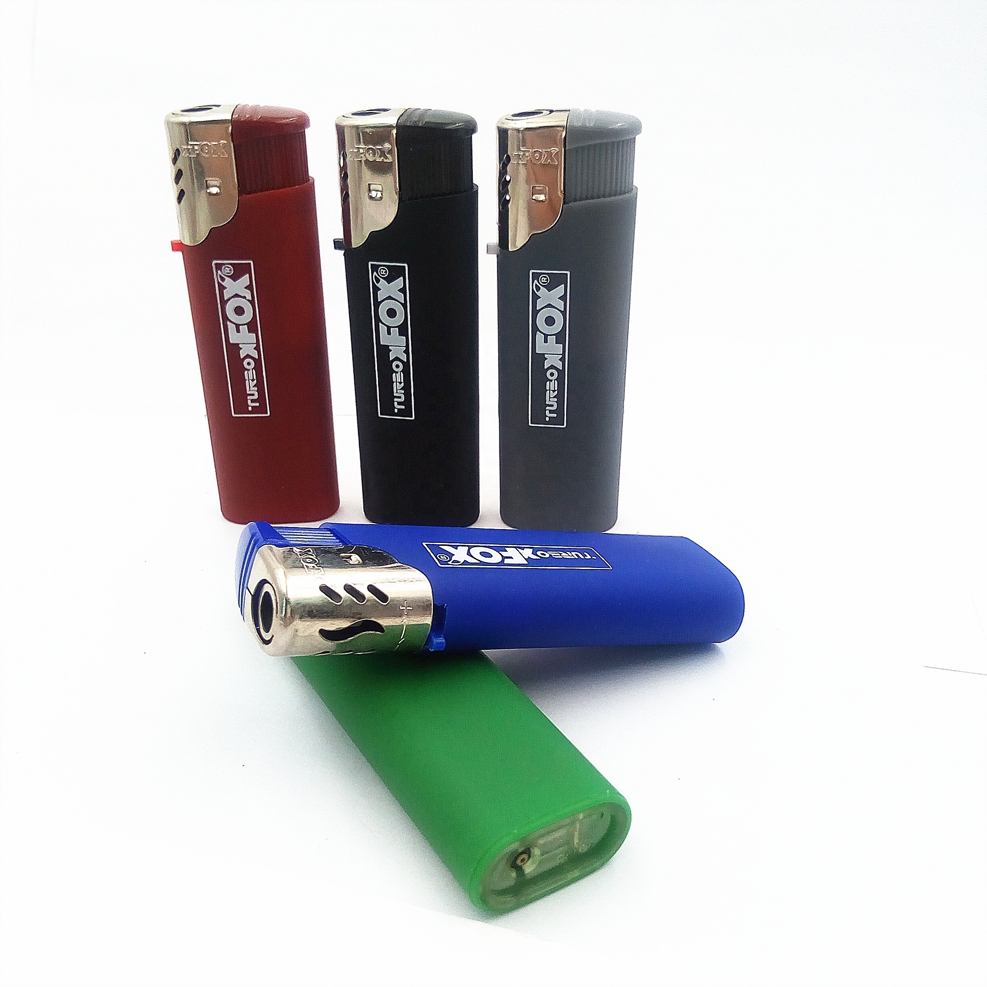 Dongyi  2019 Hot Sale Electronic Plastic Windproof  CR  EUR Standard  lighter Length 79.5mm - DY-F002