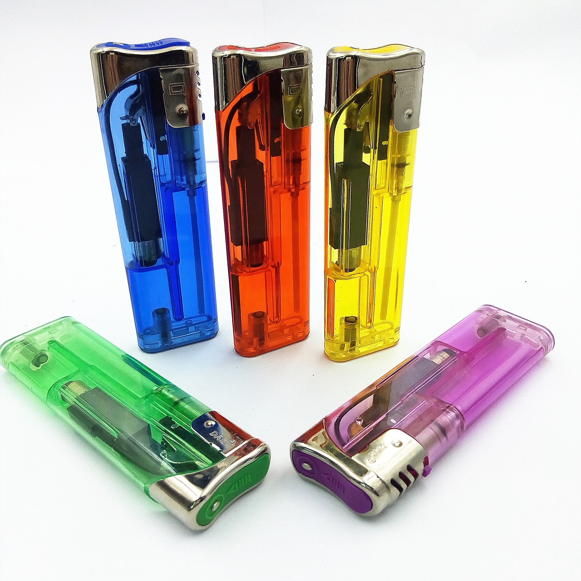 Hot  Sale High Quality  CR Electronic Plastic Flip   lighter