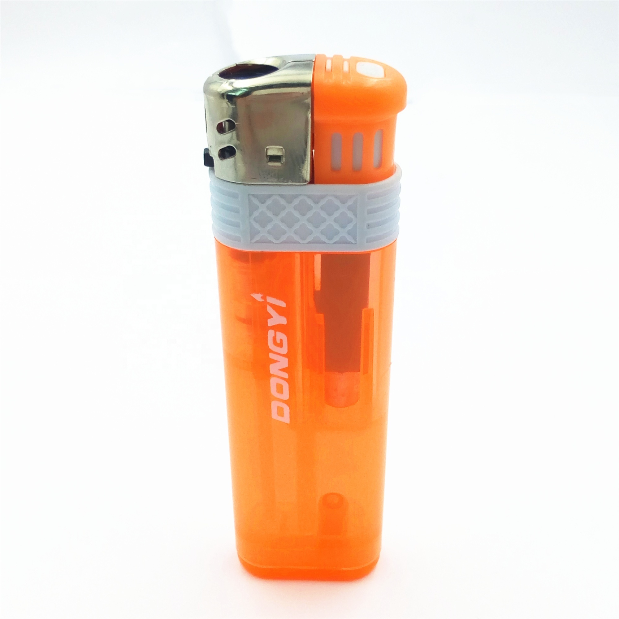 Dongyi  2019 Hot Sale Electronic Plastic Windproof  CR  EUR Standard  lighter Length 78mm - DY-F016