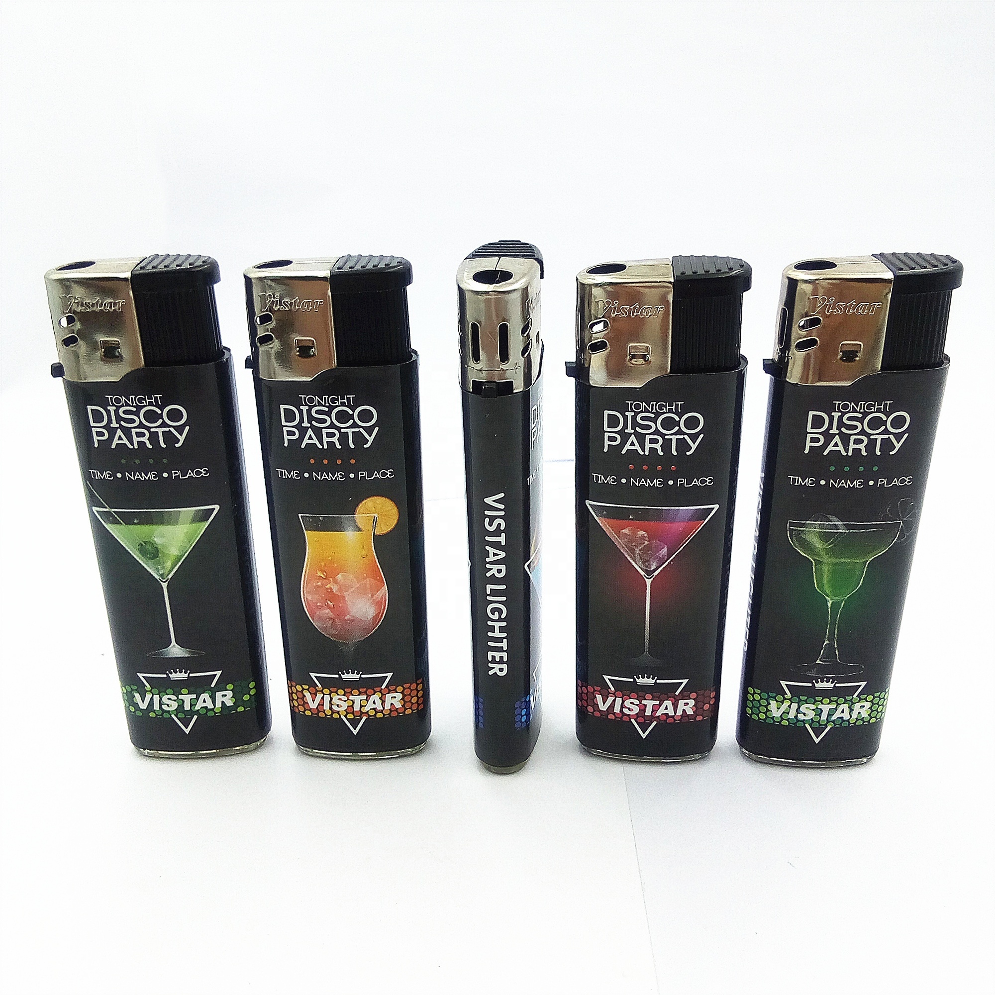 Dongyi 2019 Top 20 Hot Sale High Quality  Plastic Electric  lighter length 79.2mm