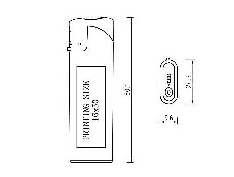 Hot  Sale High Quality   Electronic  CR Flip Plastic  lighter