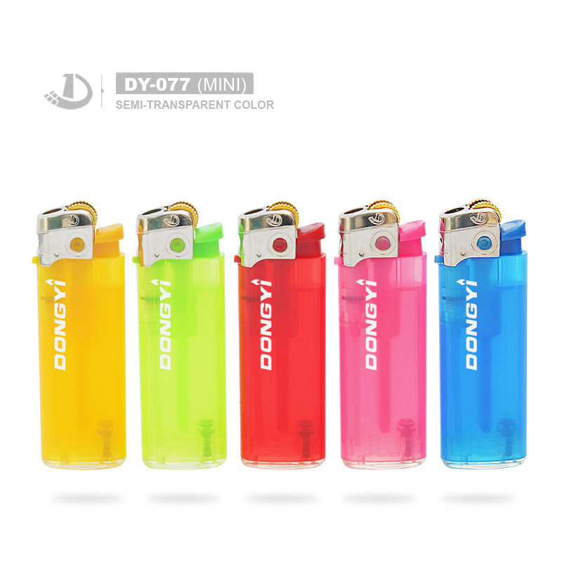 Custom Logo Gas Lighter encendedores Kitchen feuerzeug cricket wholesale Lighter supplier Torch Candle Disposable Flint Lighter