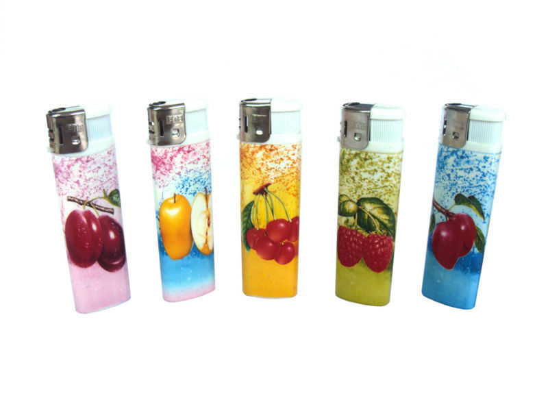 Bulk Butane Gas Fancy Flame Mini Lighter With Cute Appearance Electronic Lighter