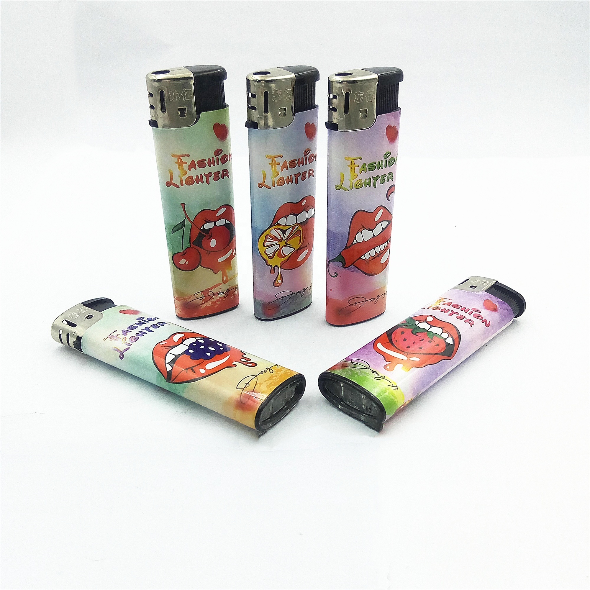 Dongyi Fashion Hot Sale High Quality CR EU Standard Plastic Electric  lighter -DY 818