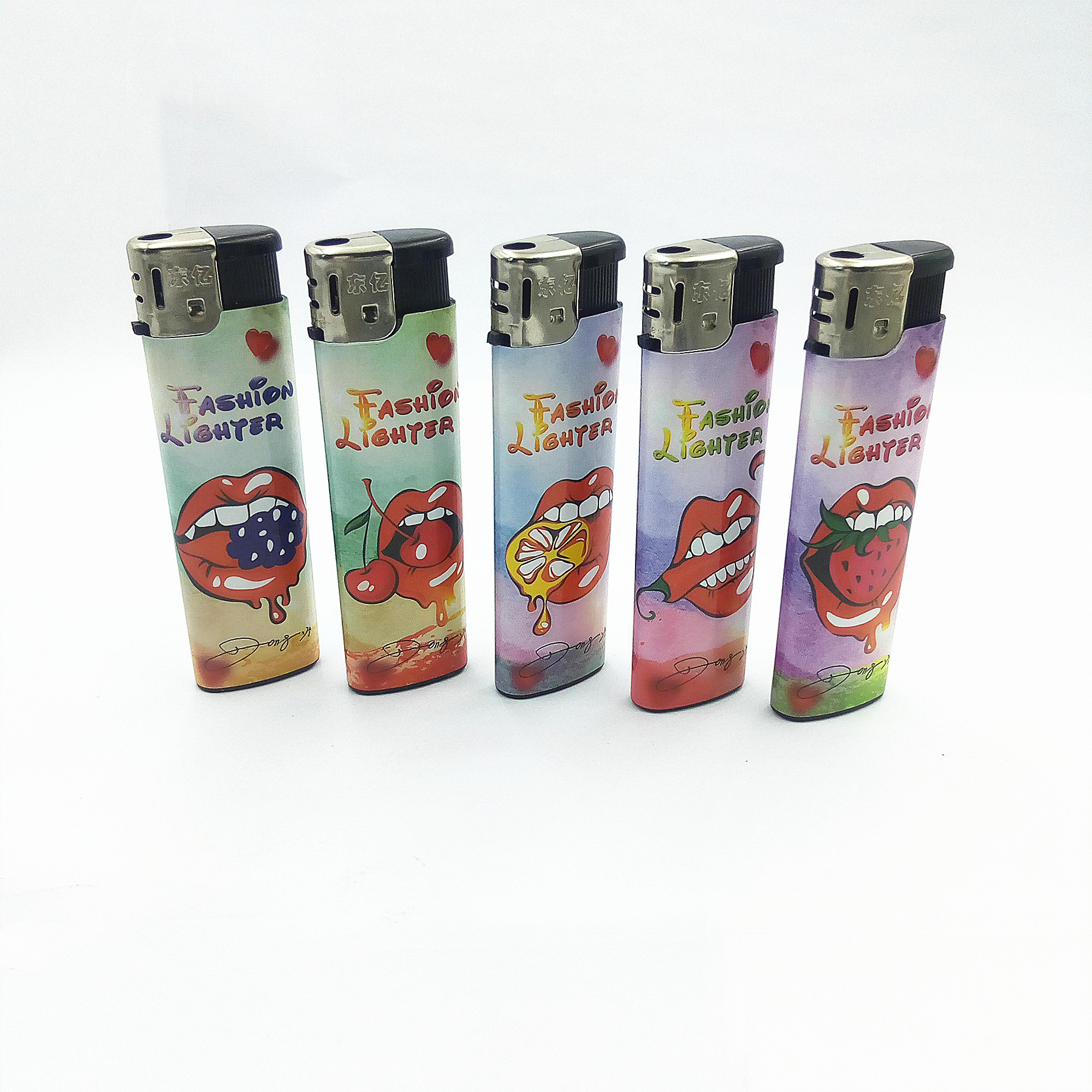 Bulk Butane Gas Fancy Flame Mini Lighter With Cute Appearance Electronic Lighter