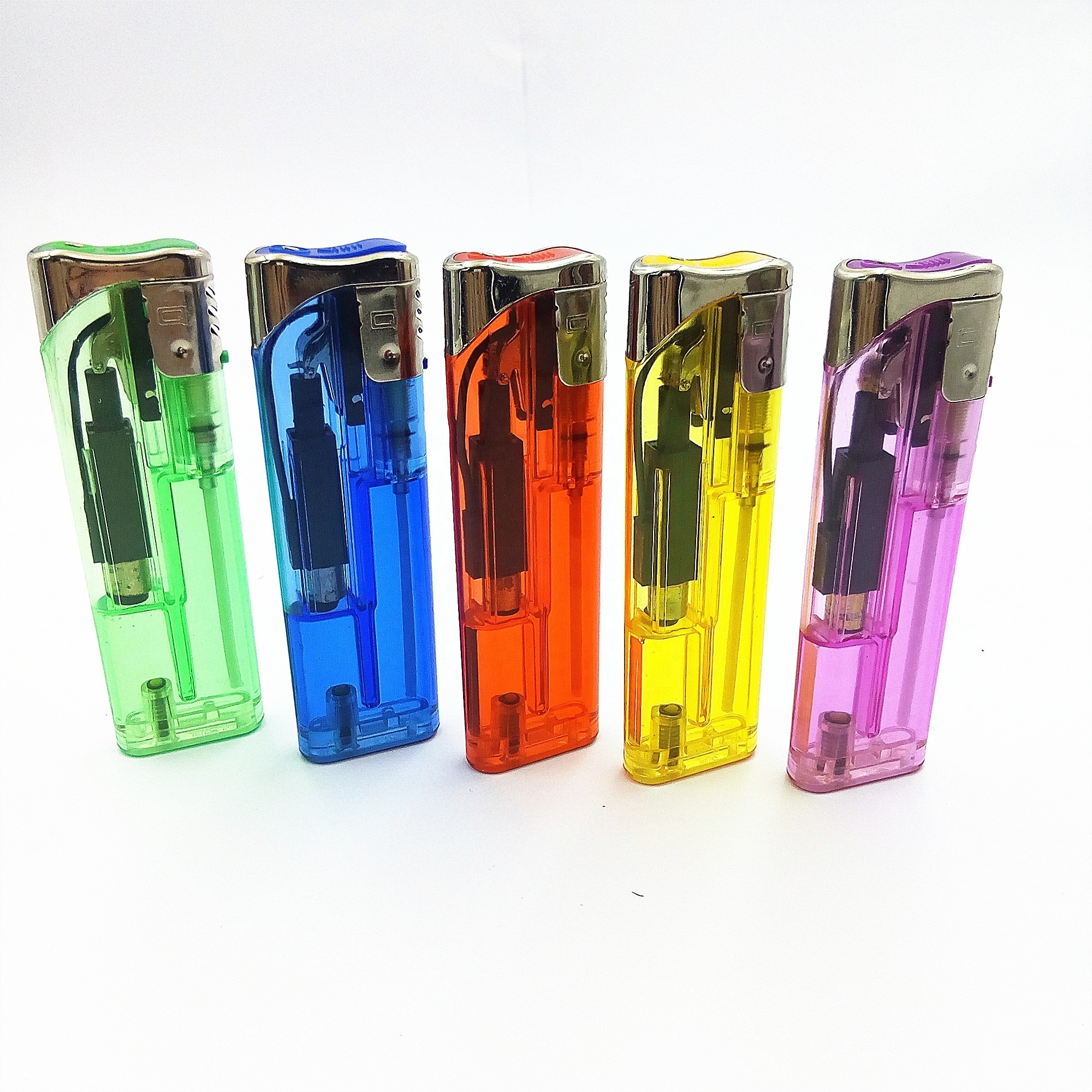 Hot  Sale High Quality  CR Electronic Plastic Flip   lighter