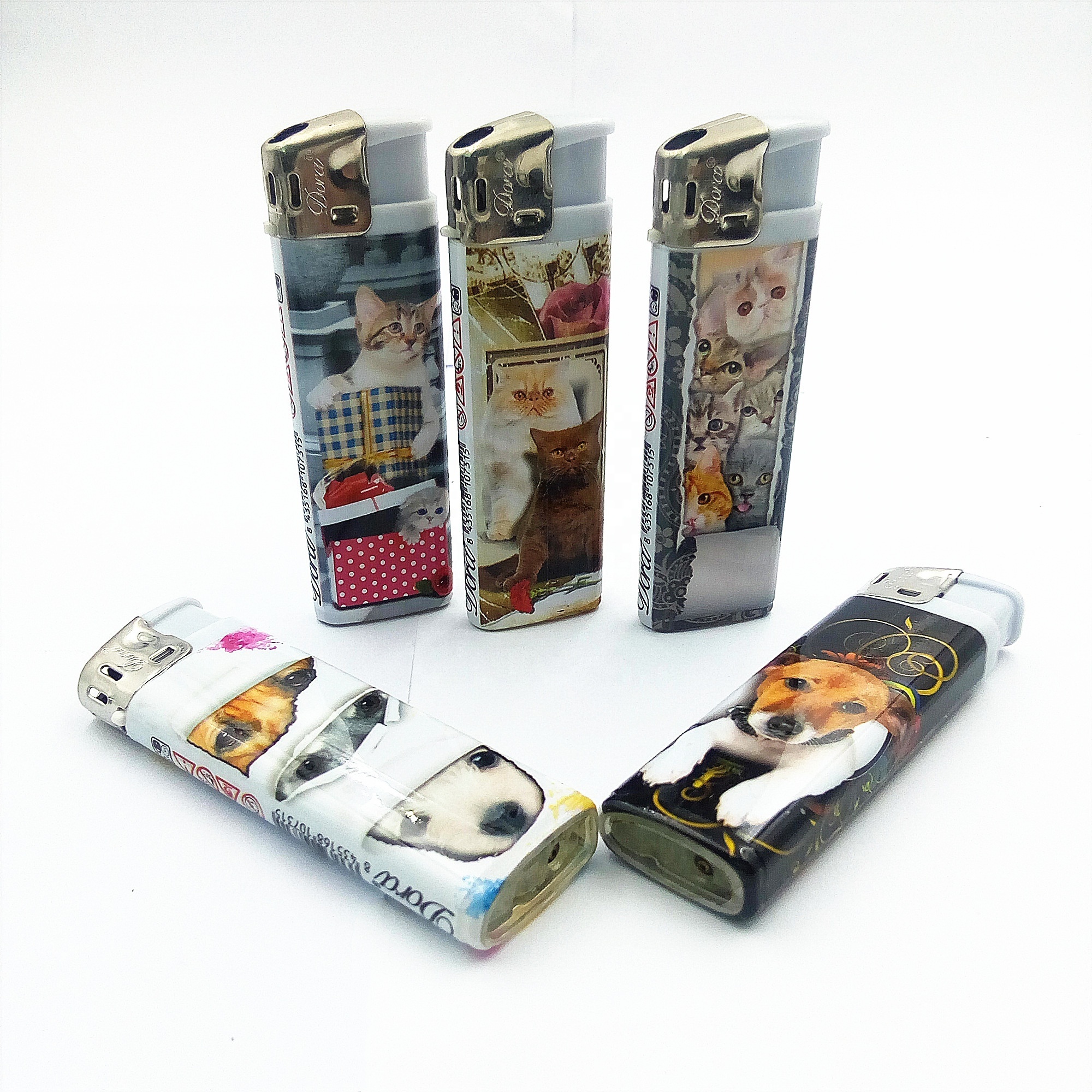 Dongyi Popular Hot Sale High Quality CR EU Standard Plastic Electric  lighter -DY 055