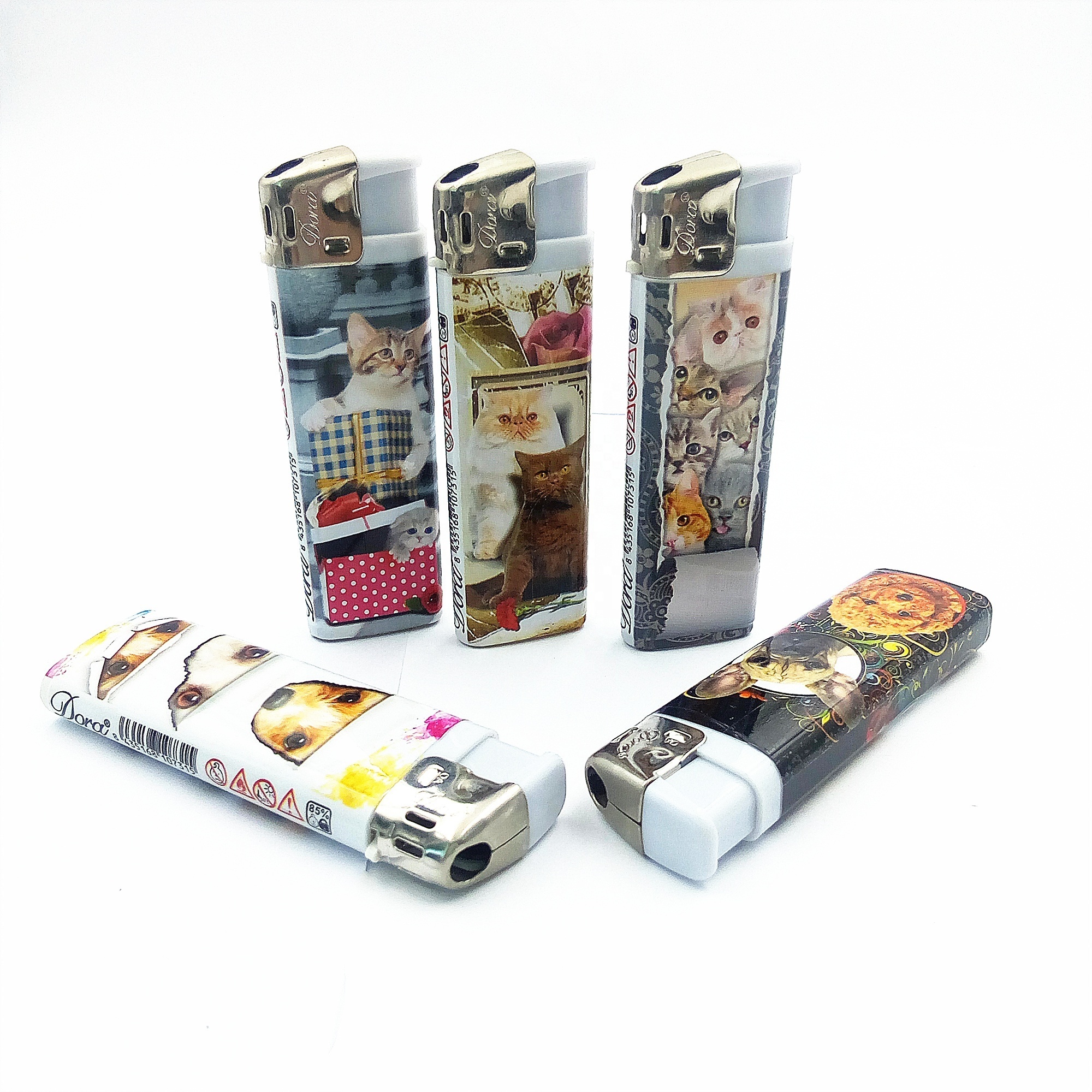 Dongyi Popular Hot Sale High Quality CR EU Standard Plastic Electric  lighter -DY 055