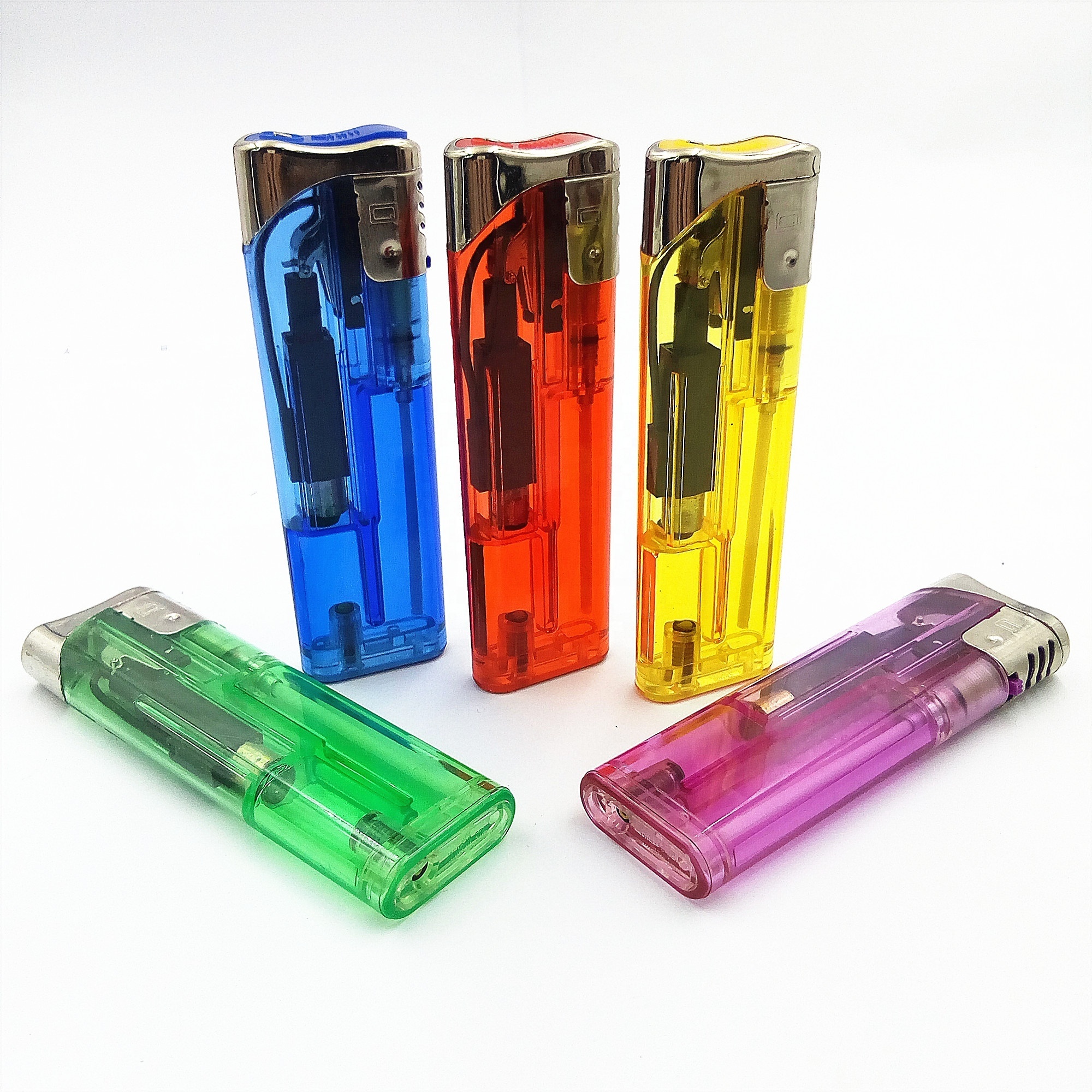 Hot  Sale High Quality  CR Electronic Plastic Flip   lighter