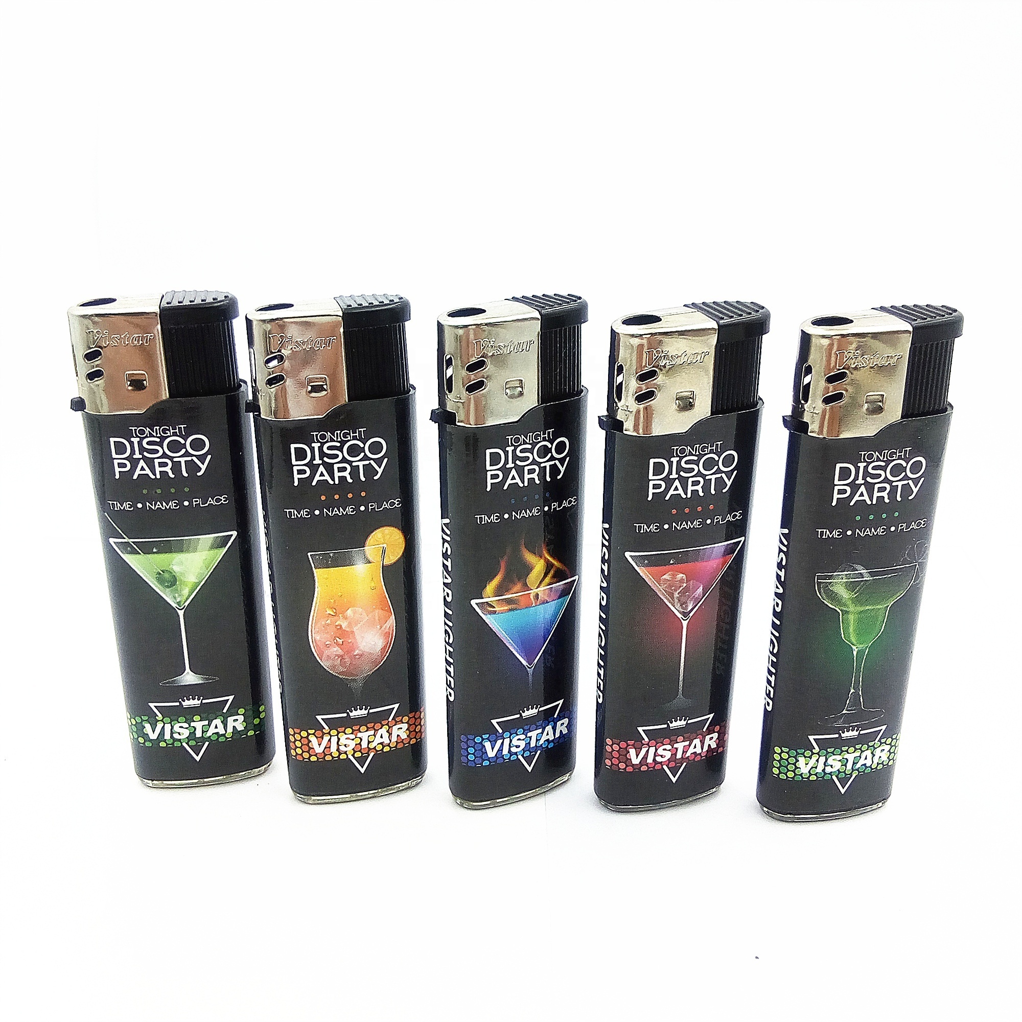 Dongyi 2019 Top 20 Hot Sale High Quality  Plastic Electric  lighter length 79.2mm