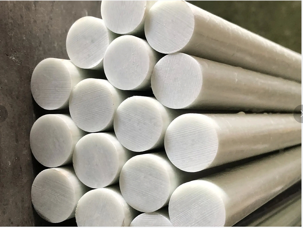 Haoli Hot Sale Fiberglass Rod for Supporting Plants Customized Flexible Fiberglass Stakes Posts frp Pole