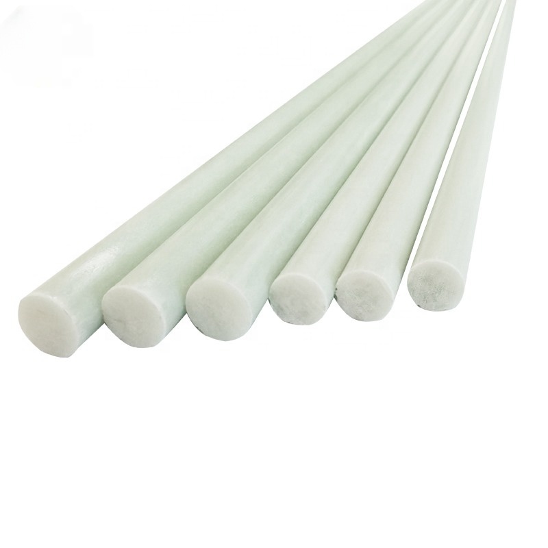 Haoli Hot Sale Fiberglass Rod for Supporting Plants Customized Flexible Fiberglass Stakes Posts frp Pole