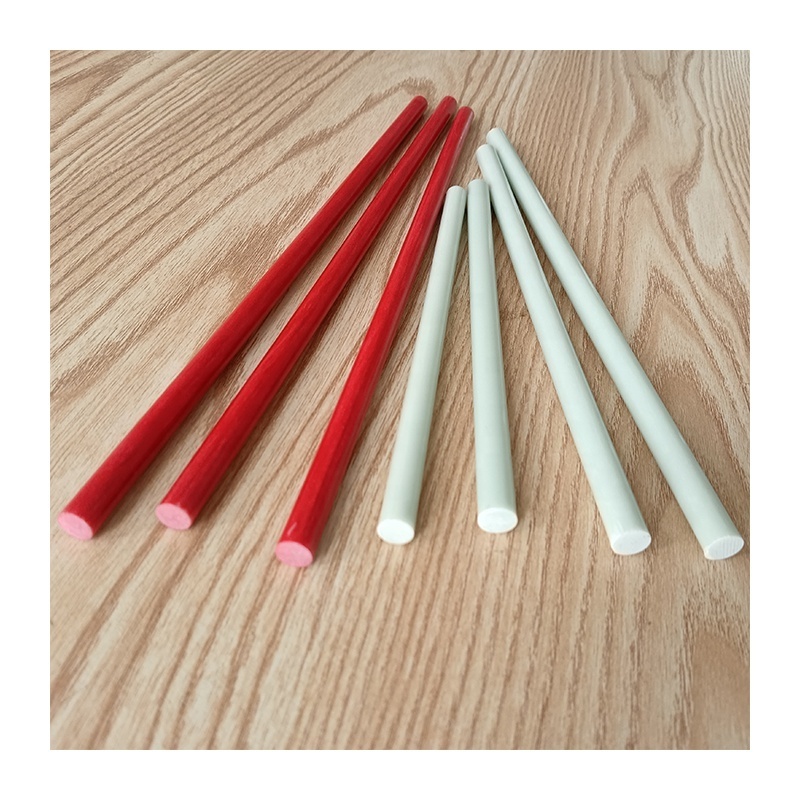 Haoli pultruded waterproof solid fiberglass stake for green house/ luggage/ fishing pole/ box frame