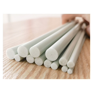 Haoli High Stiffness Solid Fiberglass Rods Flexi Rod for Worship Flags