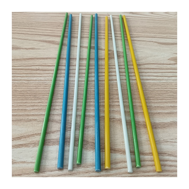 Haoli brilliant, marvelous high strength strong stable fiberglass rod for billiard stick/ grape trellis/ box frame