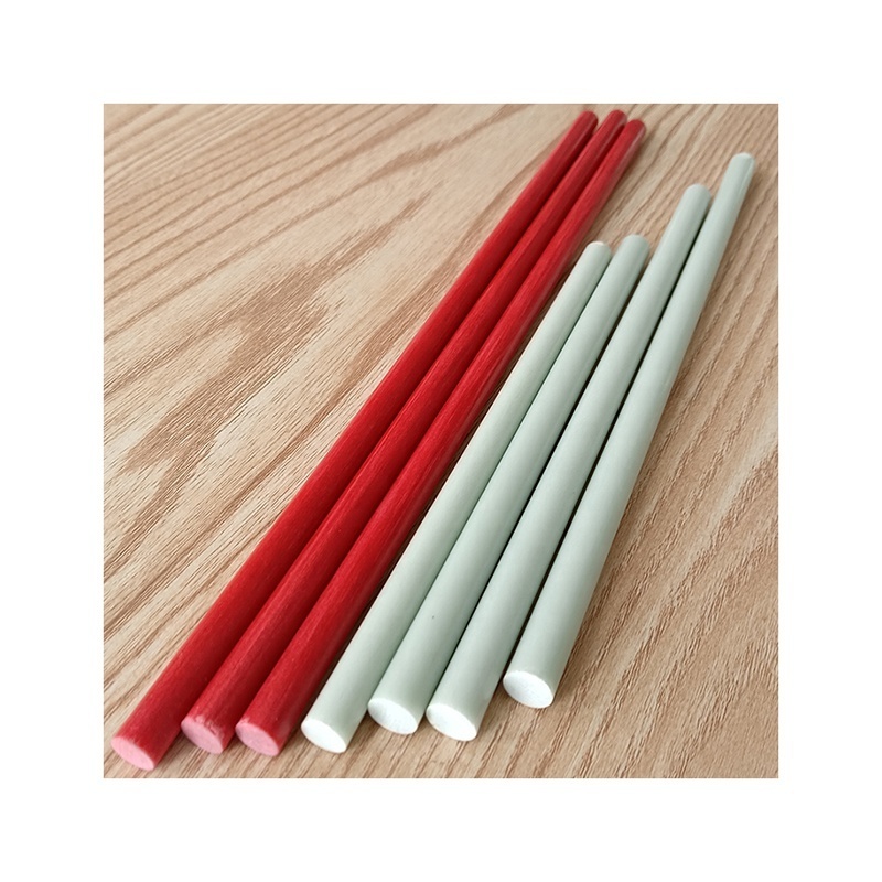 Haoli pultruded waterproof solid fiberglass stake for green house/ luggage/ fishing pole/ box frame