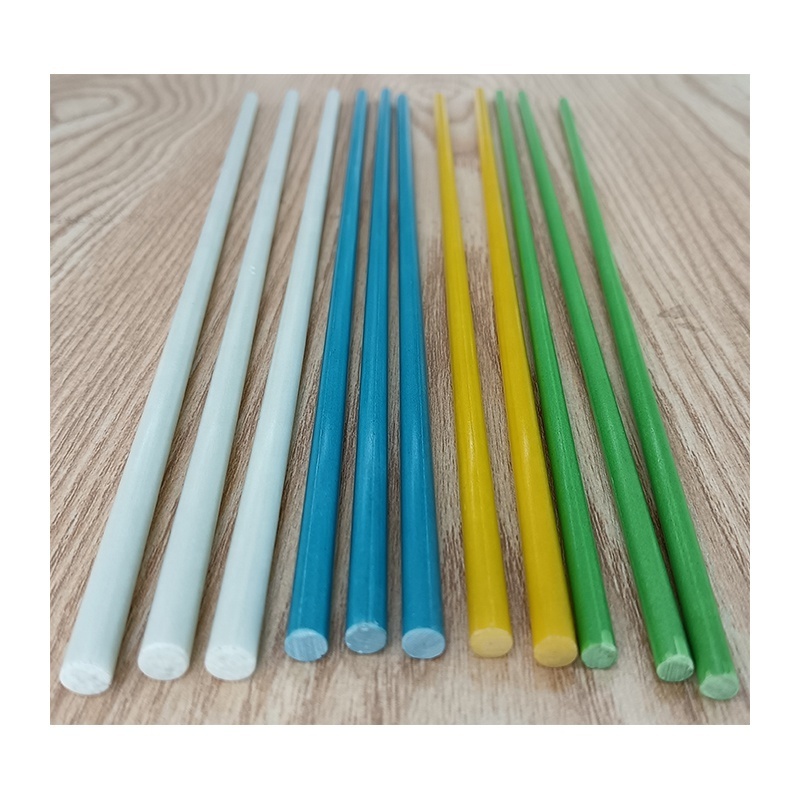 Haoli pultruded waterproof solid fiberglass stake for green house/ luggage/ fishing pole/ box frame