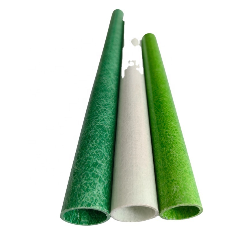 Haoli Factory Price Flexible Fiberglass Insulation Profile Tube Fiber Glass Frp Tube/Pipe/Pope