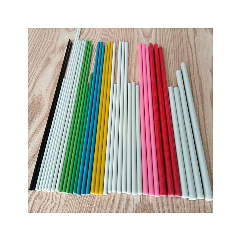 Haoli inexpensive pultruded bendable solid fiberglass rod for small arched greenhouse/ box frame/ tent