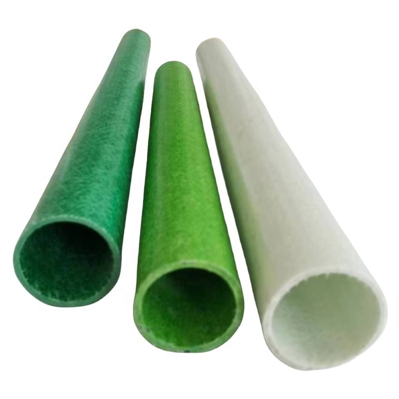 Haoli Factory Price Flexible Fiberglass Insulation Profile Tube Fiber Glass Frp Tube/Pipe/Pope