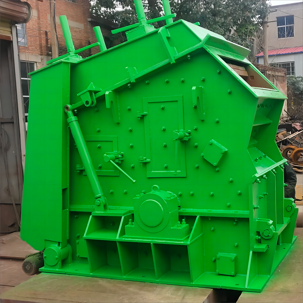 F1007 Impact Crusher Applicable To Coarse Medium And Fine Crushing Of Medium Hard And Brittle Materials Such As Gold Ore  Etc