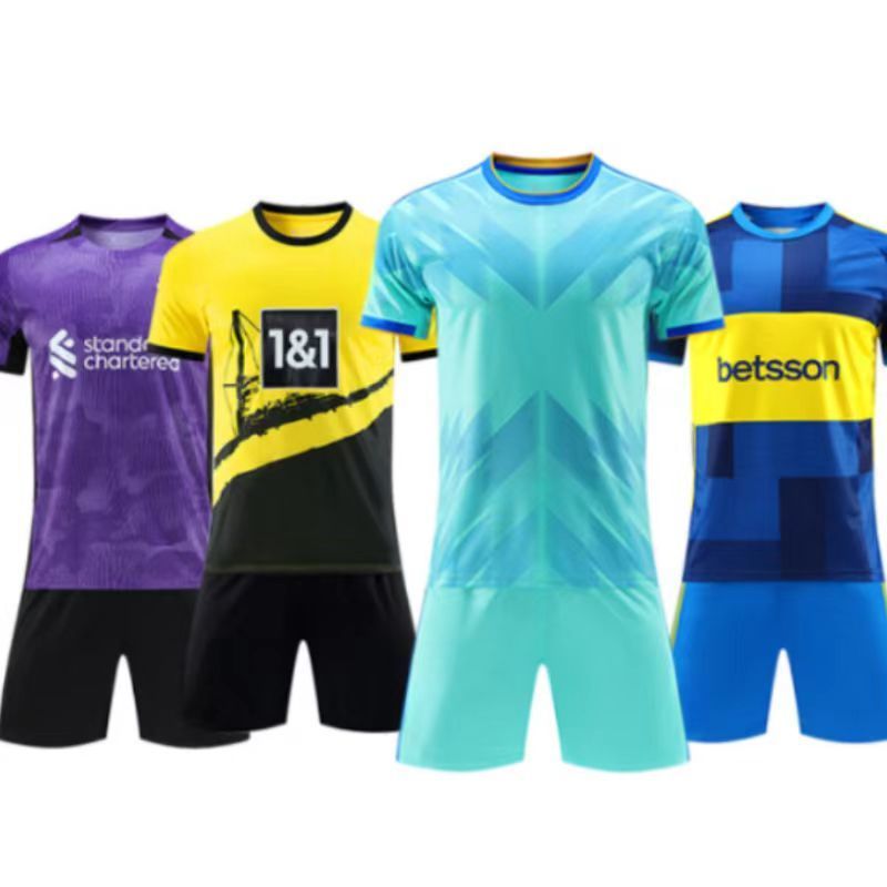 neymar football uniform soccer jersey set soccer wear boca juniors football jersey